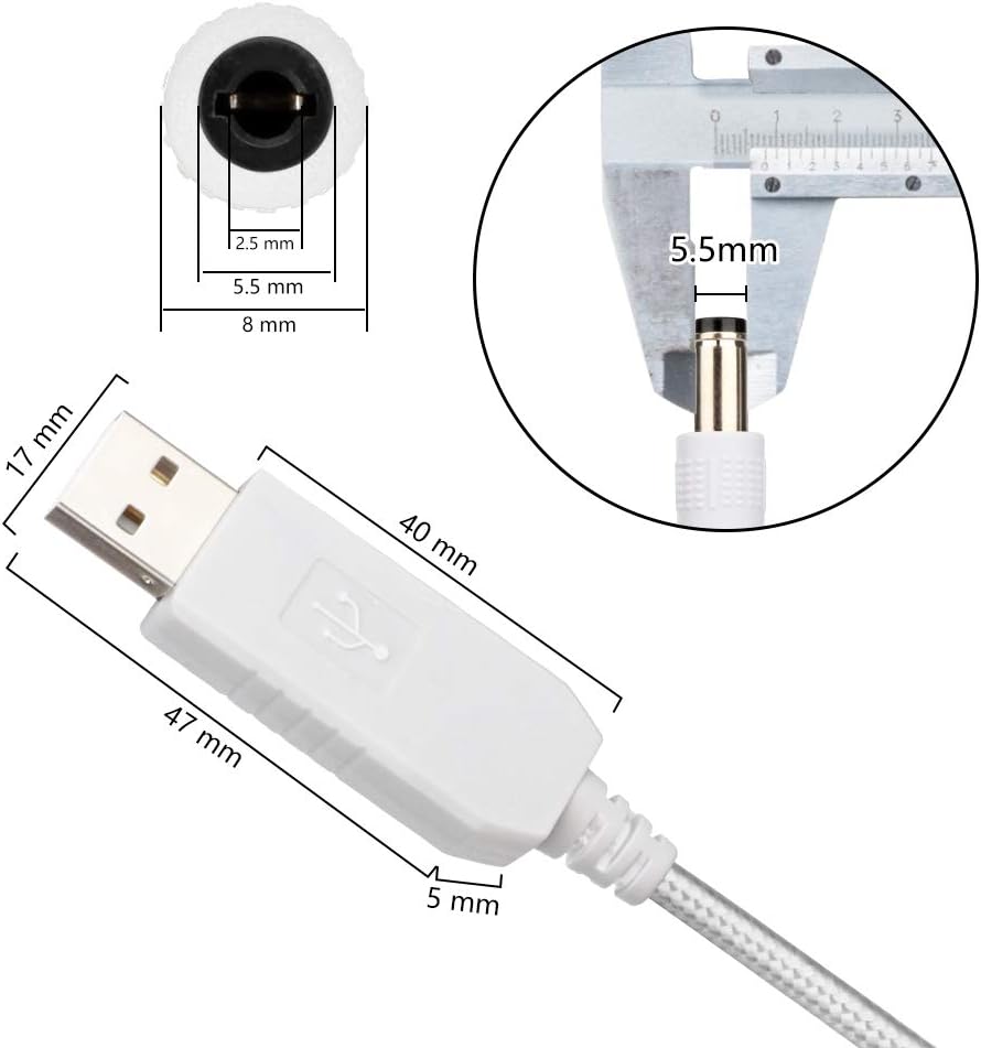 USB Charger Cable (Nylon Thread) for H2 Water Bottle