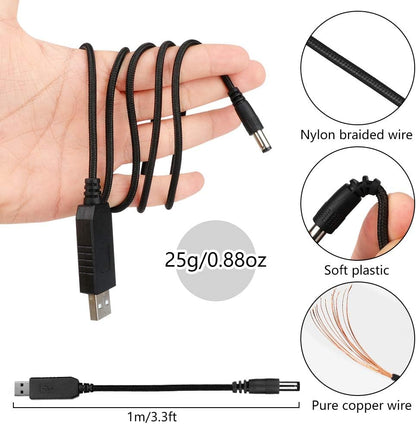 USB Charger Cable (Nylon Thread) for H2 Water Bottle