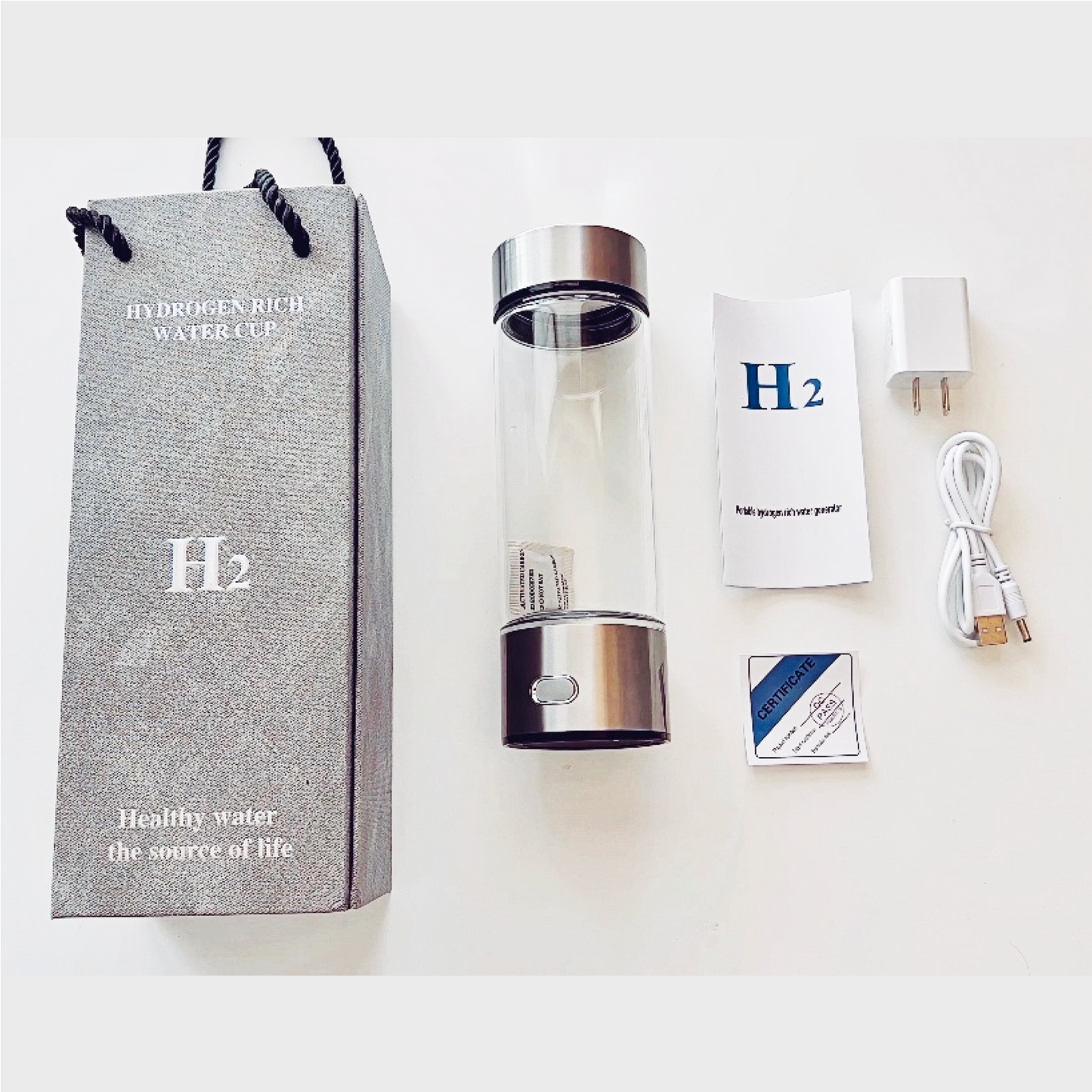 H2 - Hydrogen Generator Water Bottle