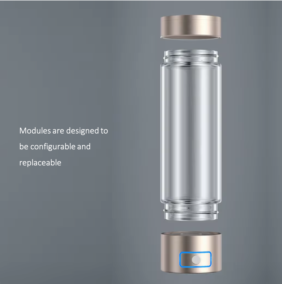 H2Plus Hydrogen Generator Water Bottle